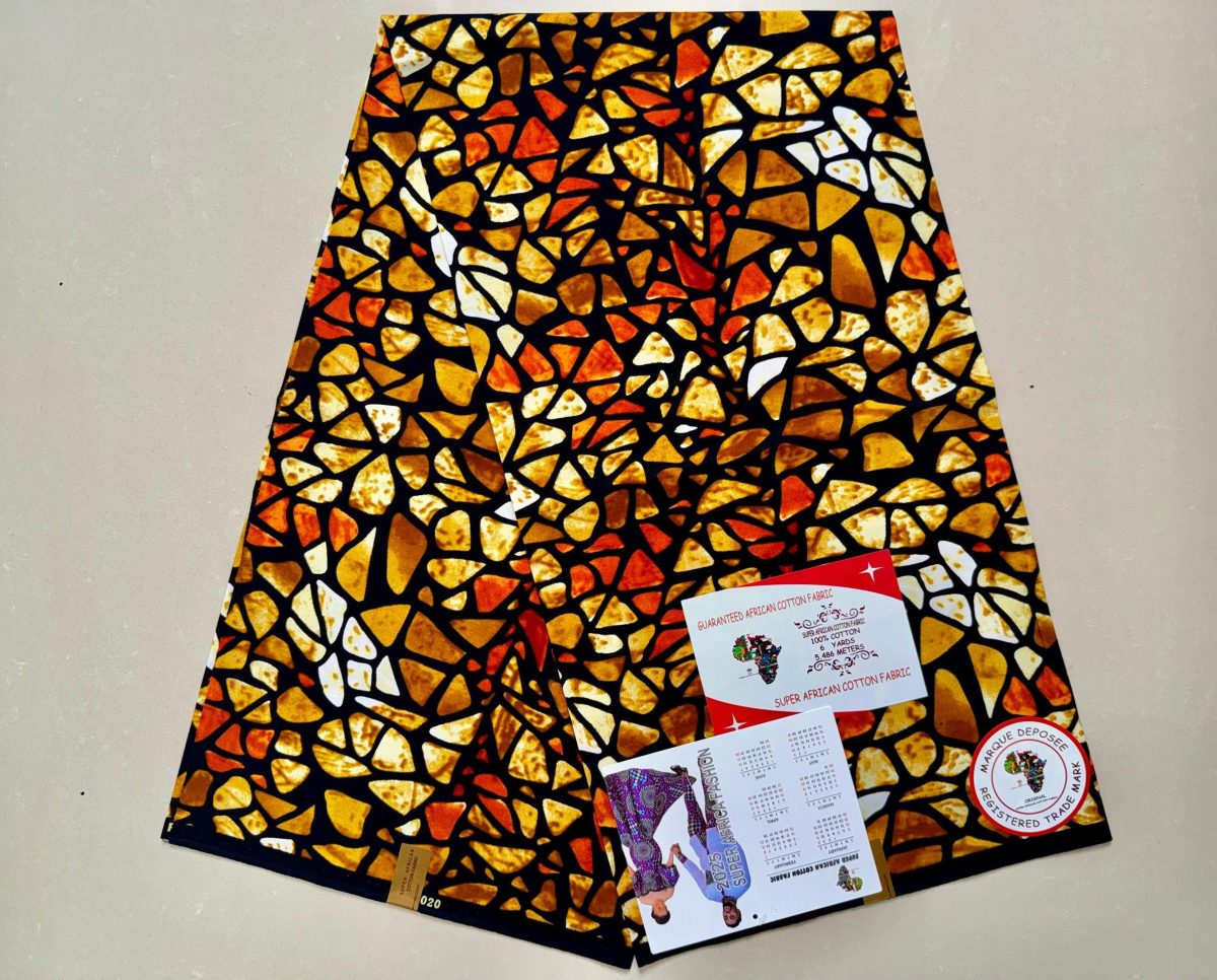 African super wax fabric