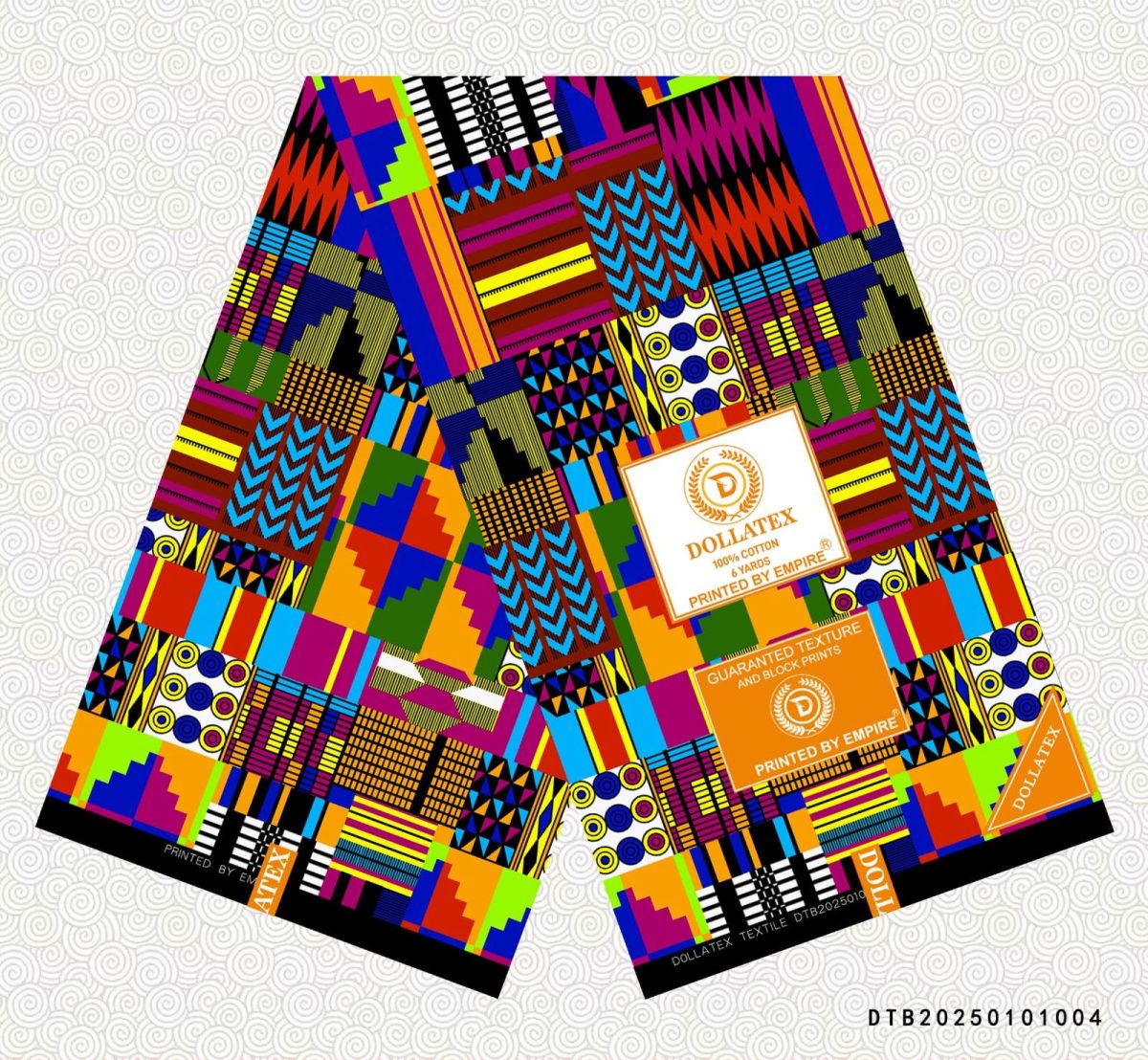 Dollatex Kente Print Fabric