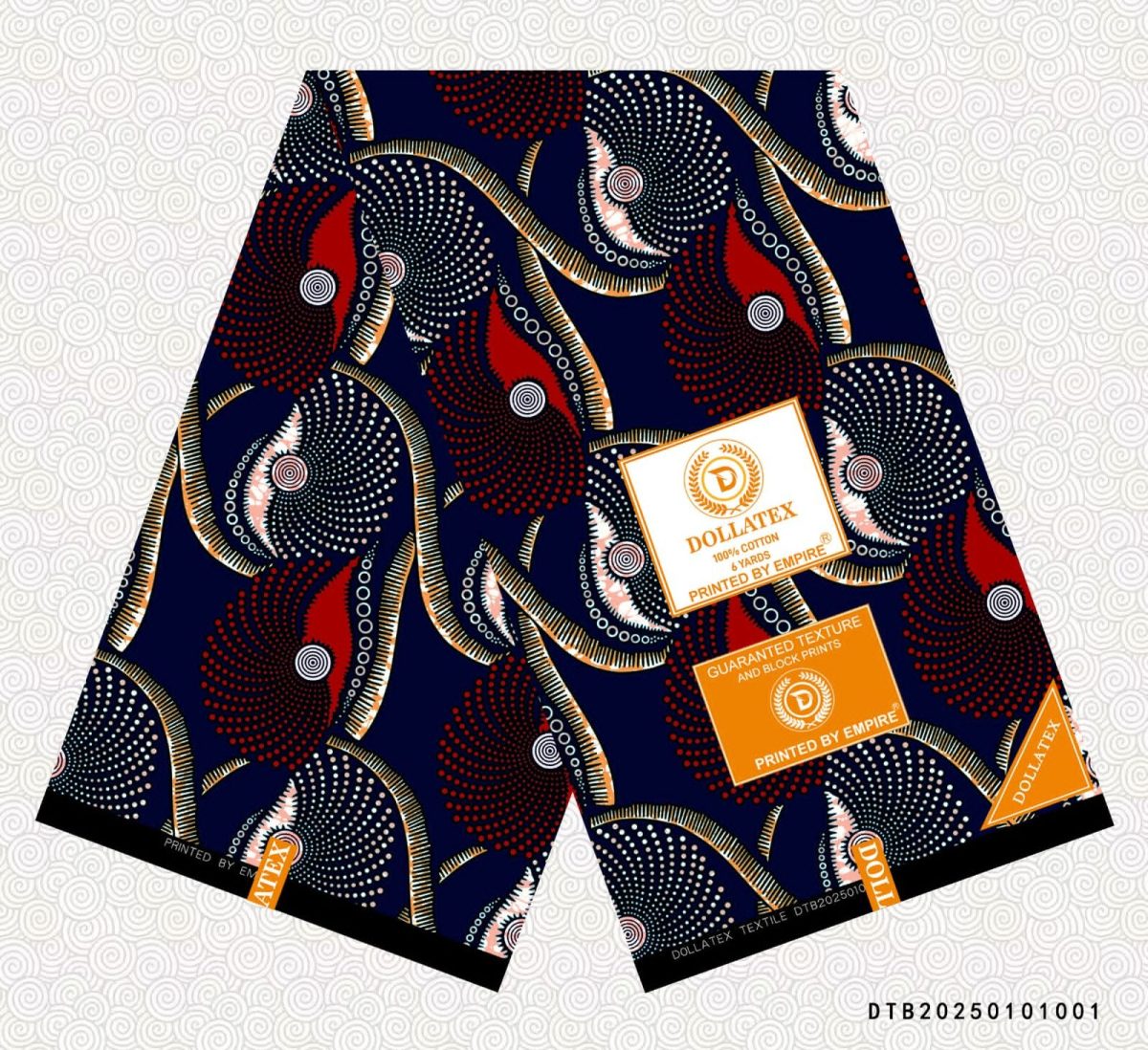 Dollatex Kitenge Print Fabric