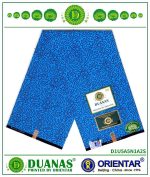 Blue and Black Ankara Print