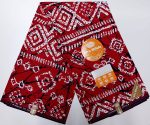 Red Tribal Ankara Fabric
