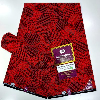 Red Black Kitenge