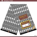 Black and White Kitenge