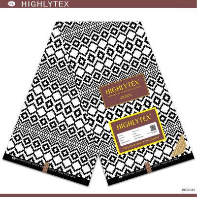 Black and White Kitenge