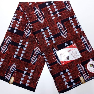 Brown African Bogolan Kitenge