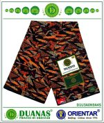 Orange Brown Shades Kitenge