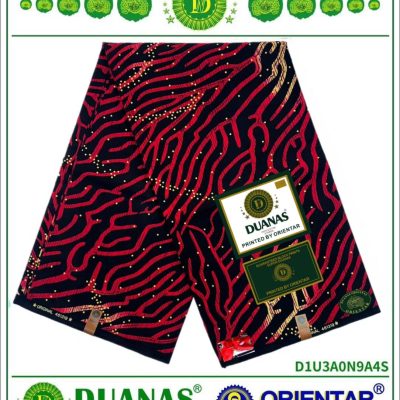 Red Fire and Black Kitenge