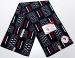 Black White and Red Tribal Kitenge