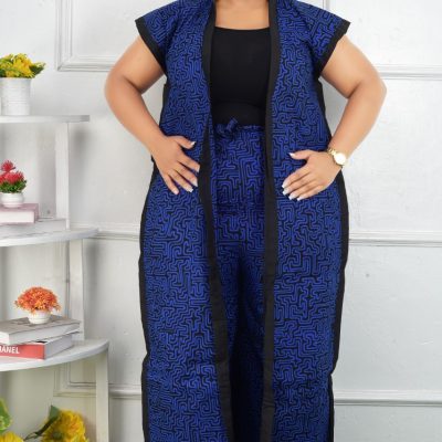 2pc-Trousers and Kimono
