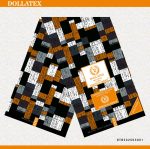 Brown Black White and Grey  Kitenge