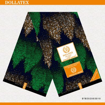 Jungle Green and Brown Kitenge