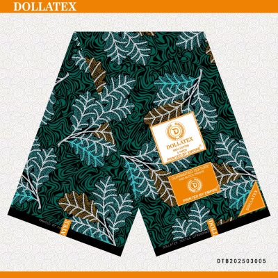 Green Shades Leafy Kitenge