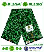 Green and Black Duanas Kitenge