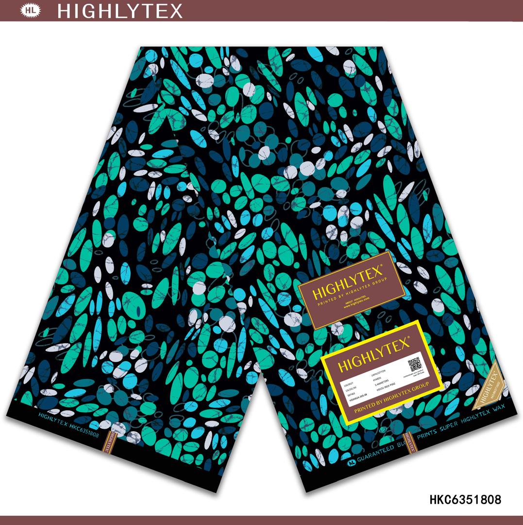 Green Shades and White Kitenge