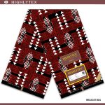 Kikuyu Brown and White Tribal Kitenge