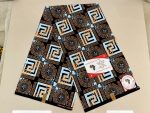 Gold Brown Versace Kitenge