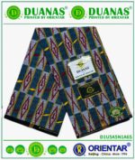 Teal Blue Kente Kitenge